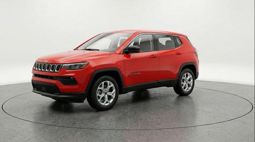 Red Hot Pearlcoat 2025 Jeep Compass Latitude