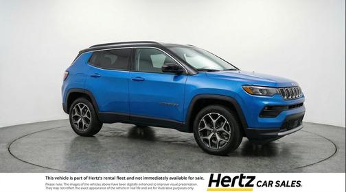 Hydro Blue Pearlcoat 2025 Jeep Compass Limited