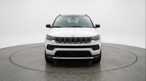 Bright White Clearcoat 2025 Jeep Compass Limited