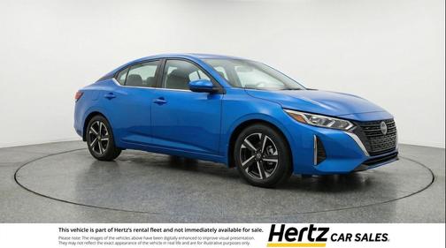 Electric Blue Metallic 2025 Nissan Sentra SV
