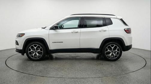 Bright White Clearcoat 2025 Jeep Compass Limited
