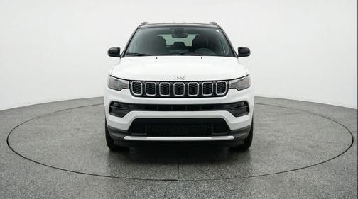 Bright White Clearcoat 2025 Jeep Compass Limited