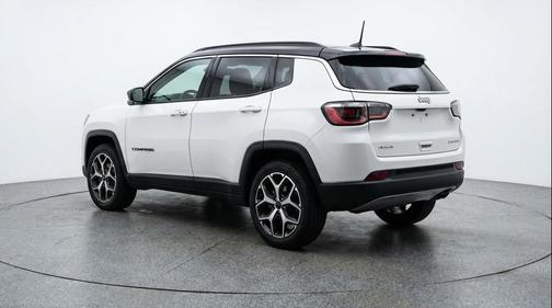 Bright White Clearcoat 2025 Jeep Compass Limited