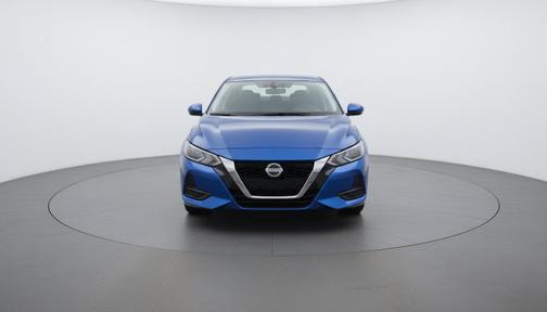 Electric Blue Metallic 2025 Nissan Sentra SV