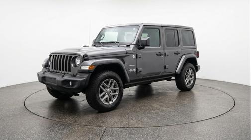 Granite Crystal Metallic Clearcoat 2025 Jeep Wrangler Sport S