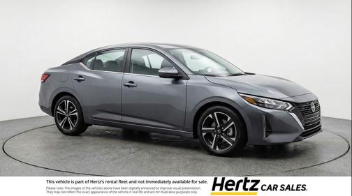 Gun Metallic 2025 Nissan Sentra SV