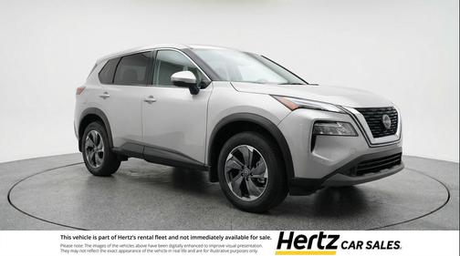 Brilliant Silver Metallic 2025 Nissan Rogue SV