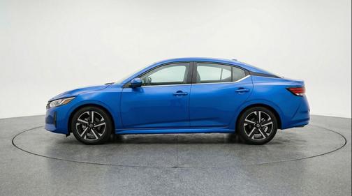 Electric Blue Metallic 2025 Nissan Sentra SV