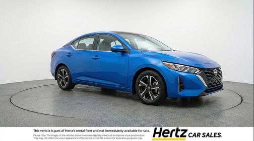 Electric Blue Metallic 2025 Nissan Sentra SV