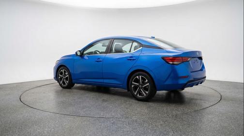 Electric Blue Metallic 2025 Nissan Sentra SV