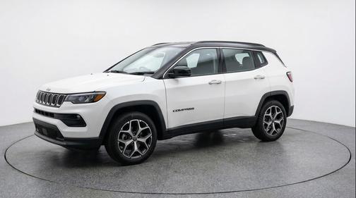 Bright White Clearcoat 2025 Jeep Compass Limited