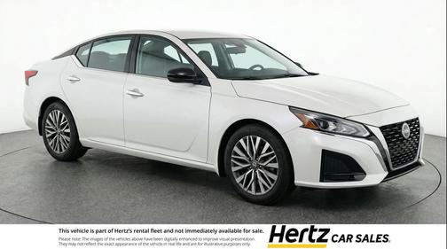 Glacier White 2025 Nissan Altima SV FWD