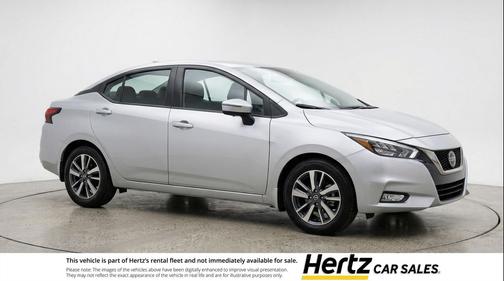 Brilliant Silver Metallic 2025 Nissan Versa 1.6 SV