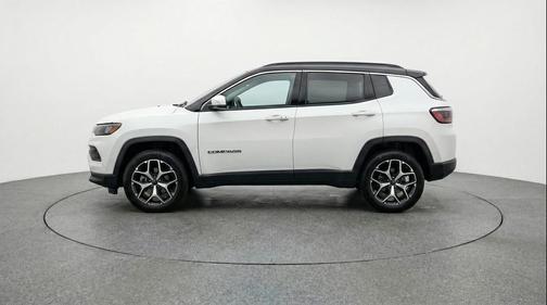 Bright White Clearcoat 2025 Jeep Compass Limited