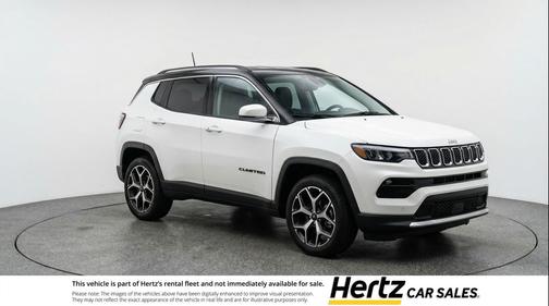 Bright White Clearcoat 2025 Jeep Compass Limited