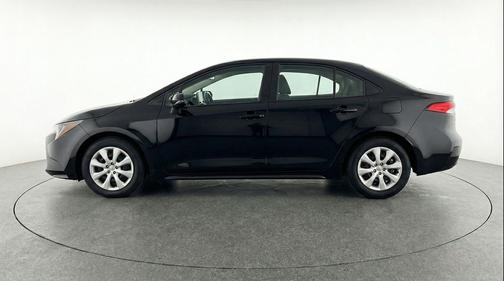 Midnight Black Metallic 2025 Toyota Corolla LE