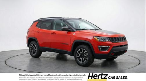 Red Hot Pearlcoat 2025 Jeep Compass Trailhawk
