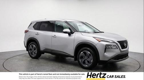 Brilliant Silver Metallic 2025 Nissan Rogue SV