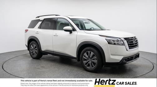 Glacier White 2025 Nissan Pathfinder SV 4WD
