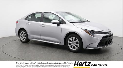 Classic Silver Metallic 2025 Toyota Corolla LE