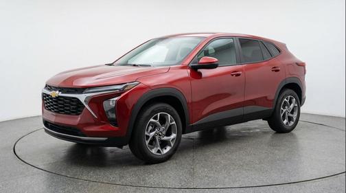Crimson Metallic 2025 Chevrolet Trax LT