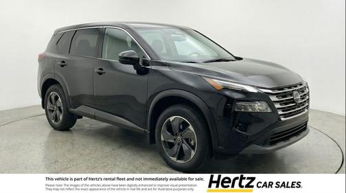 Super Black 2025 Nissan Rogue SV