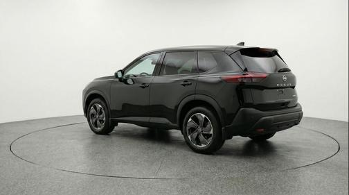 Super Black 2025 Nissan Rogue SV