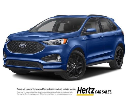 Blue 2024 Ford Edge SEL