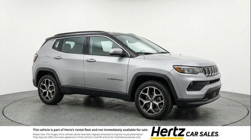 Silver Zynith Metallic Clearcoat 2025 Jeep Compass Limited