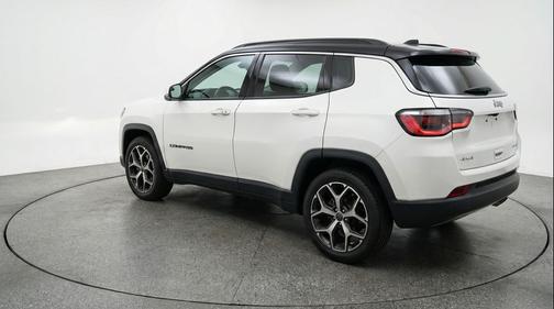 Bright White Clearcoat 2025 Jeep Compass Limited