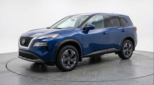 Deep Ocean Blue Pearl 2025 Nissan Rogue SV