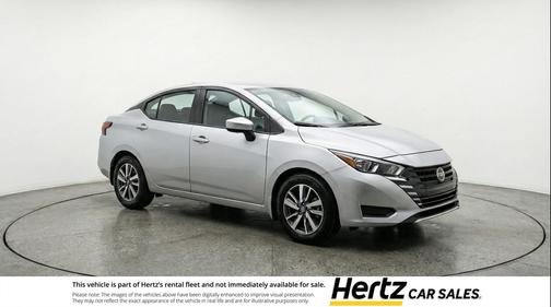 Brilliant Silver Metallic 2025 Nissan Versa 1.6 SV