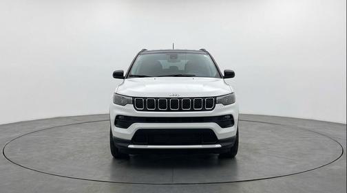 Bright White Clearcoat 2025 Jeep Compass Limited