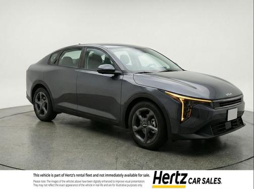 Interstellar Gray 2025 Kia K4 LXS
