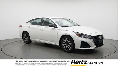 Glacier White 2025 Nissan Altima SV FWD