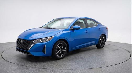 Electric Blue Metallic 2025 Nissan Sentra SV