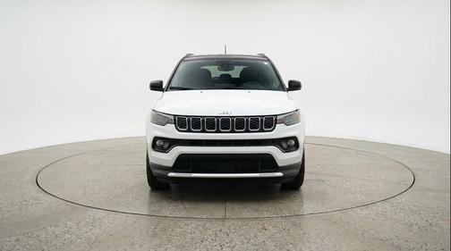 Bright White Clearcoat 2025 Jeep Compass Limited