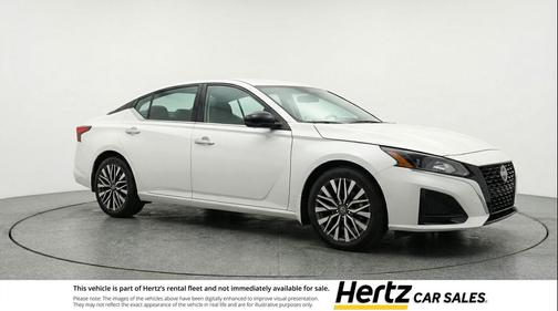 Glacier White 2025 Nissan Altima SV FWD