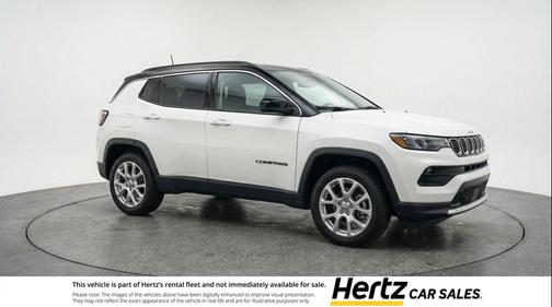 Bright White Clearcoat 2025 Jeep Compass Limited