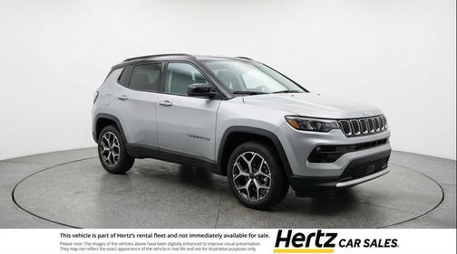 Silver Zynith Metallic Clearcoat 2025 Jeep Compass Limited