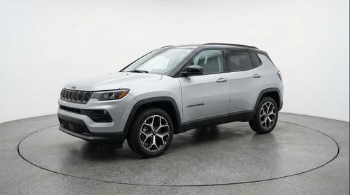 Silver Zynith Metallic Clearcoat 2025 Jeep Compass Limited