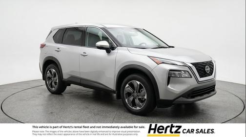 Brilliant Silver Metallic 2025 Nissan Rogue SV