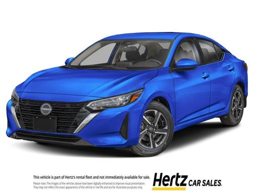 Electric Blue Metallic 2025 Nissan Sentra SV
