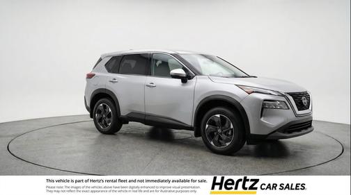 Brilliant Silver Metallic 2025 Nissan Rogue SV