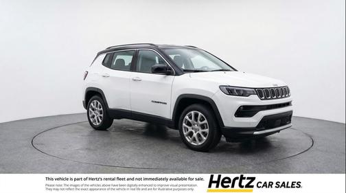 Bright White Clearcoat 2025 Jeep Compass Limited