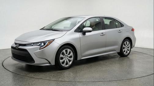 Classic Silver Metallic 2025 Toyota Corolla LE