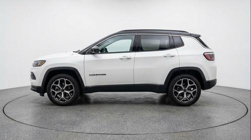 Bright White Clearcoat 2025 Jeep Compass Limited