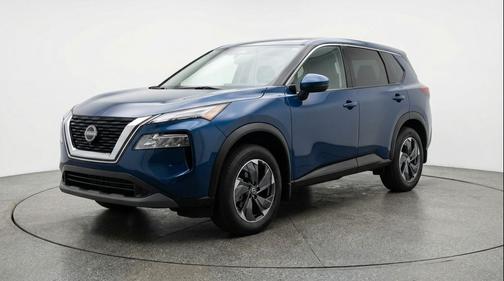 Deep Ocean Blue Pearl 2025 Nissan Rogue SV
