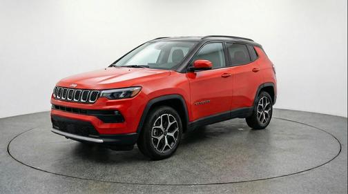 Red Hot Pearlcoat 2025 Jeep Compass Limited