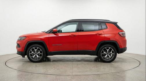 Red Hot Pearlcoat 2025 Jeep Compass Limited